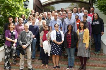 Photo: Myla Aronson and group of scientists