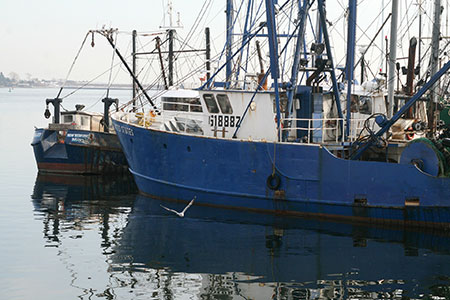 Commercial fishing boat