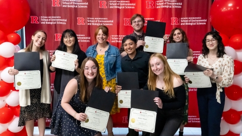 EENR senior graduation awards group photo