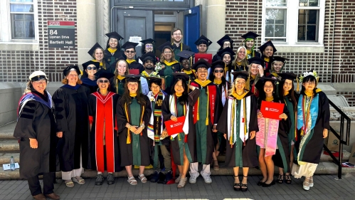 Group photo Ecology, Evolution, and Natural Resources graduates 2025