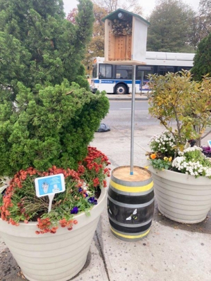 Bee bunker and hotel